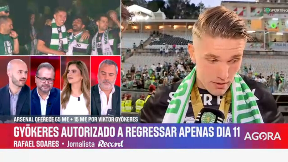 Jornalista de Record comenta nova oferta do Arsenal pelo avançado e a forma como o presidente do Sporting tem gerido o processo