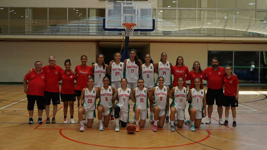 A seleção feminina de sub-19 que vai ao Mundial na República Checa
