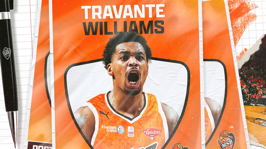 Travante Williams reforça o Le Mans para a temporada 25/26