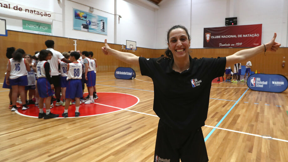 Inês Viana inspira jovens no NBA Basketball School Portugal