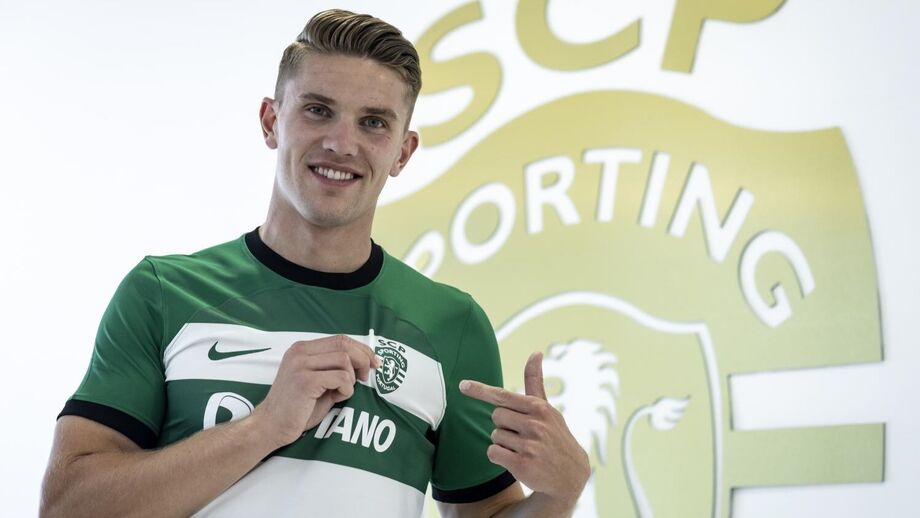 Gyökeres foi apresentado como jogador do Sporting a 13 de julho de 2023