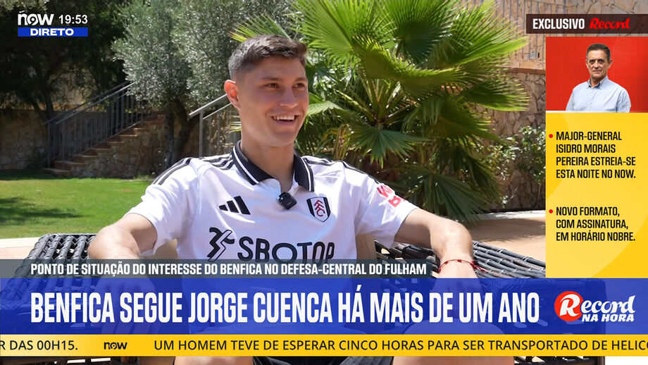 Defesa-central do Fulham pelas águias é observado há mais de um ano