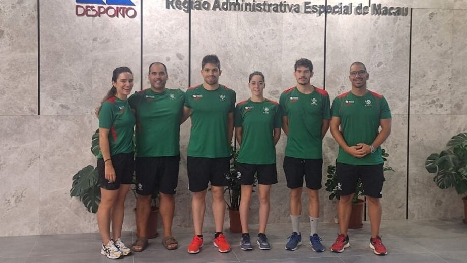 Equipa do Instituto do Desporto do Governo da Região Administrativa Especial de Macau