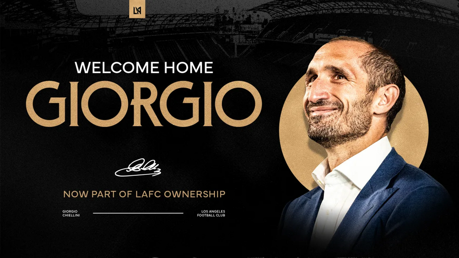 Chiellini junta-se ao grupo de proprietários do Los Angeles FC