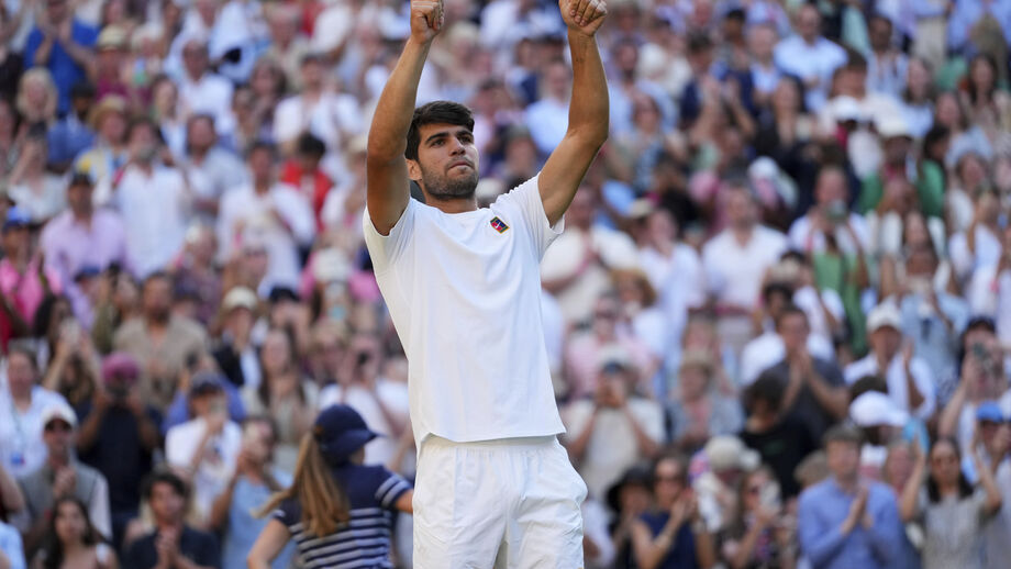 Carlos Alcaraz cada vez melhor em Wimbledon