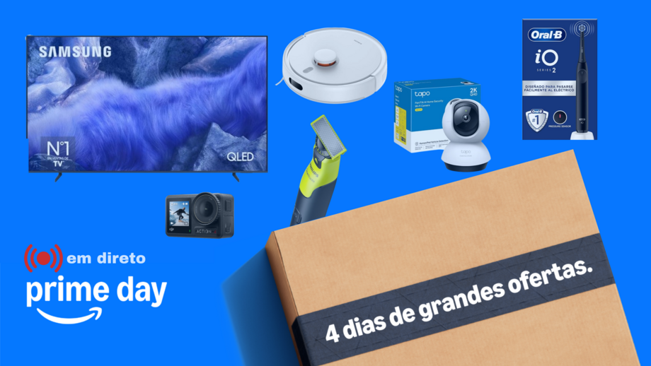Quatro dias de grandes ofertas em vários produtos na Prime Day