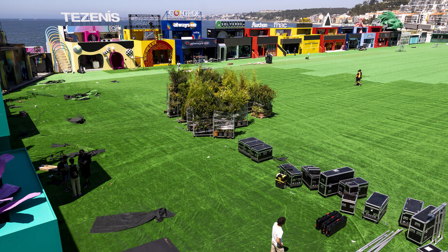 Recinto onde vai decorrer o festival NOS Alive