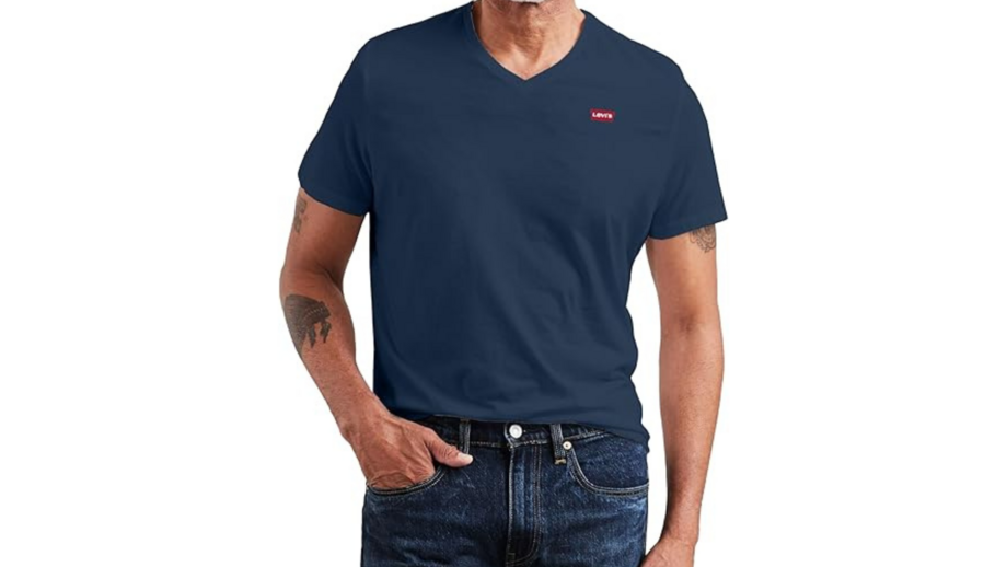 Levi's Original Housemark V-Neck t-shirt para homem