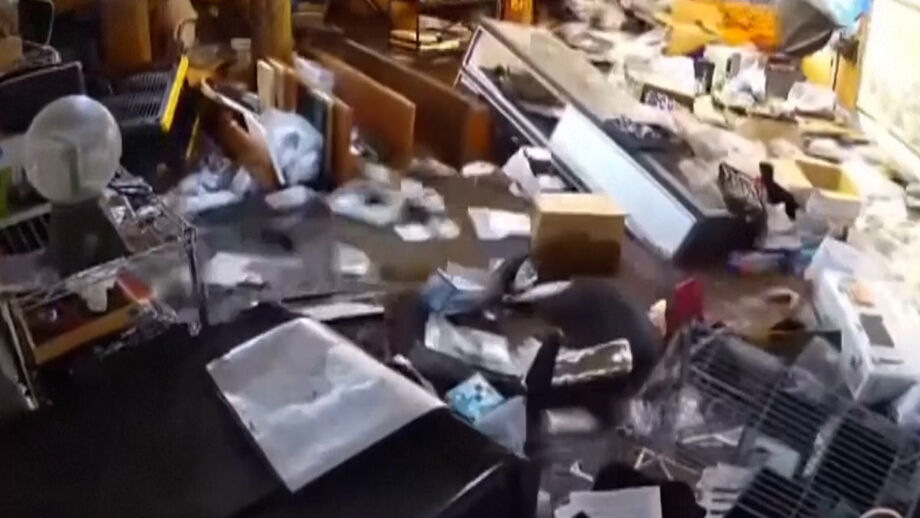 Cheias deixam rasto de destruição