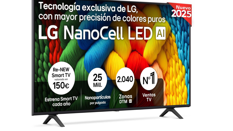 TV LG NanoCell LED AI com tecnologia de precisão de cores