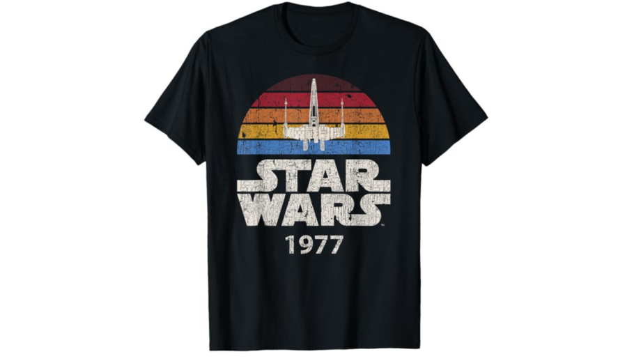 Camisola Star Wars celebra o filme de 1977 com design vintage