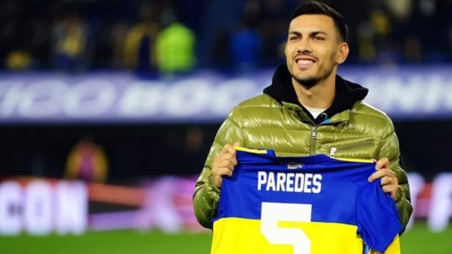 Paredes reforça o Boca Juniors com a camisola 5