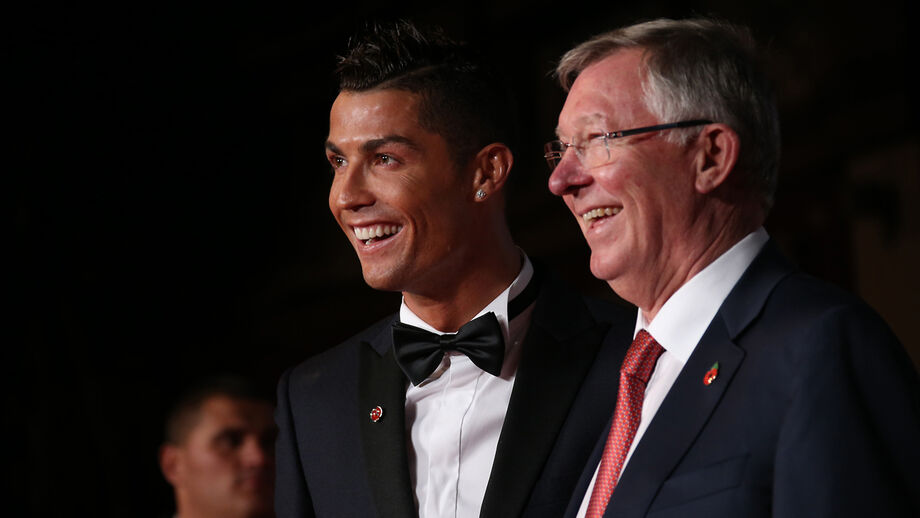 Cristiano Ronaldo e Alex Ferguson estiveram juntos muitos anos no Manchester United