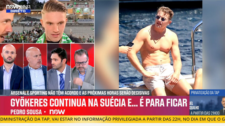 Pedro Sousa e Vítor Pinto analisam impacto da ausência do sueco no regresso aos treinos do Sporting