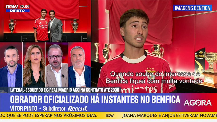 Subdiretor de Record analisa o perfil do novo reforço do Benfica