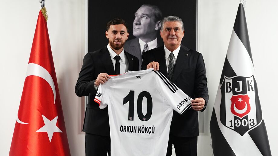 Orkun Kökcü reforçou o Besiktas neste mercado de transferências