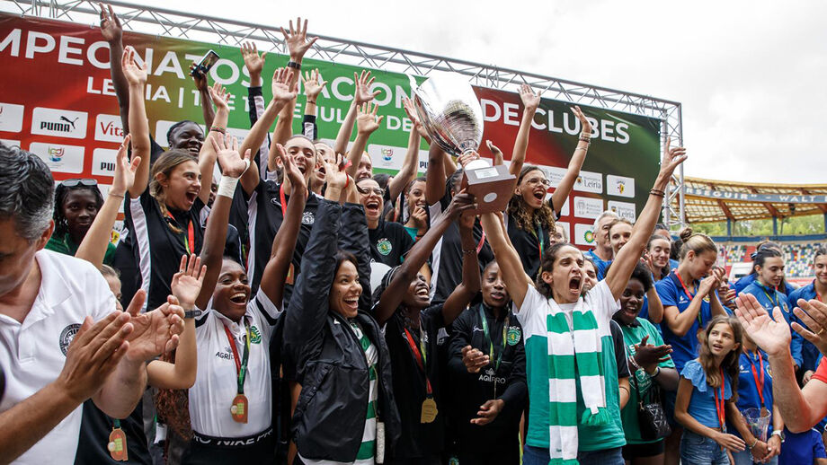 Sporting é campeão nacional de clubes em masculinos e femininos
