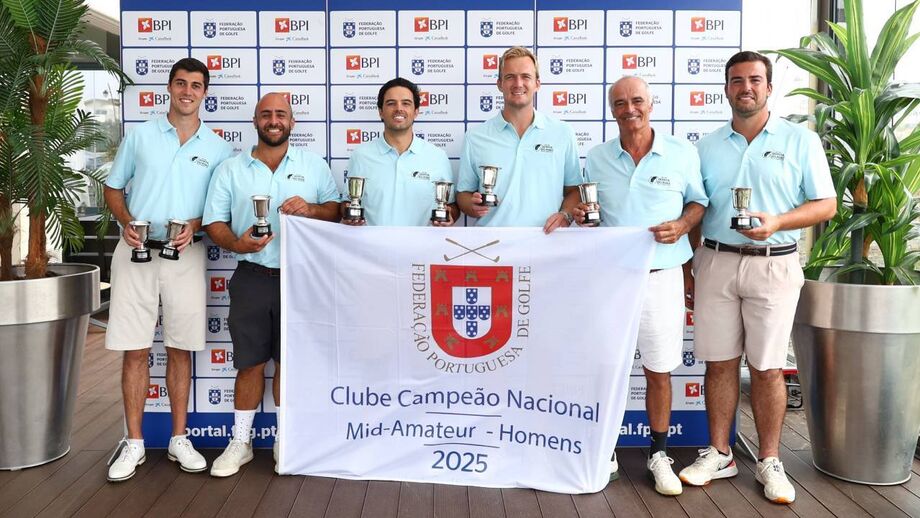 Quinta do Peru campeão nacional de clubes mid-amateur