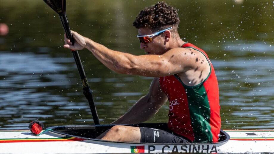 Pedro Casinha conseguiu o primeiro lugar em K1 200 metros