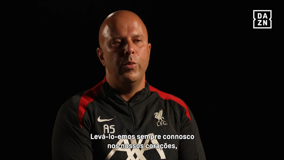 Treinador do Liverpool diz que o português vai estar sempre no coração de todos
