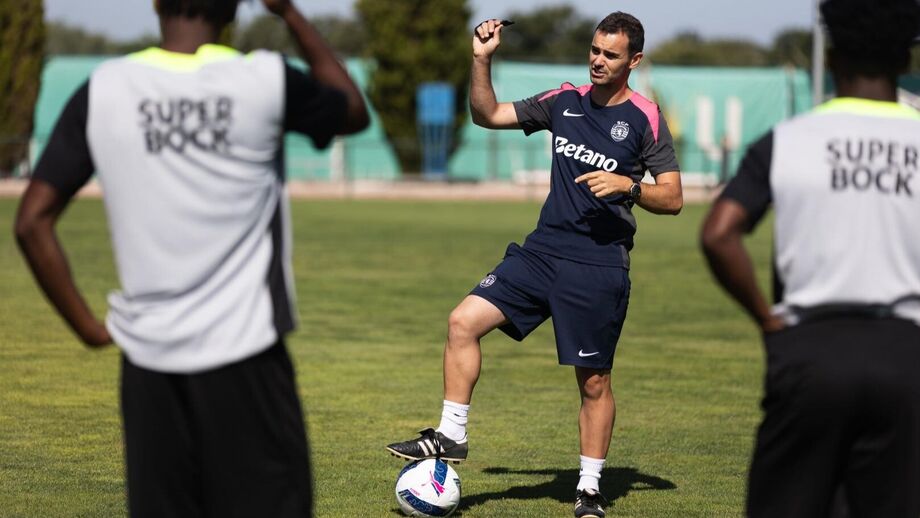 João Gião orienta a equipa B do Sporting