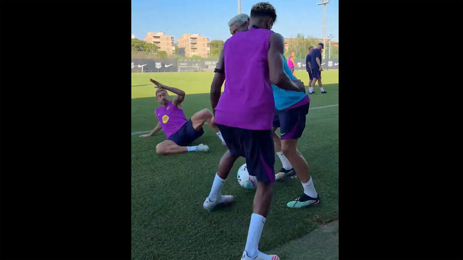 Gavi e Lewandowski nem queriam acreditar