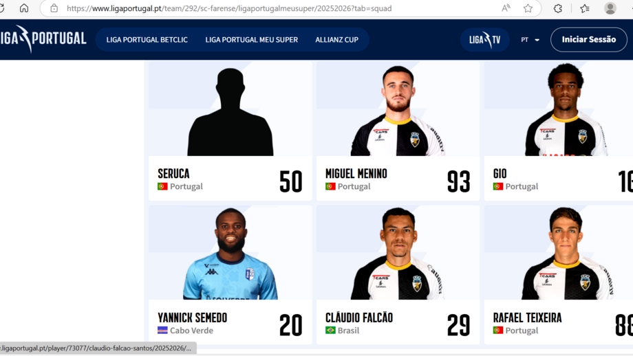 Yannick Semedo ainda não foi oficializado pelo Farense, mas já está inscrito na Liga