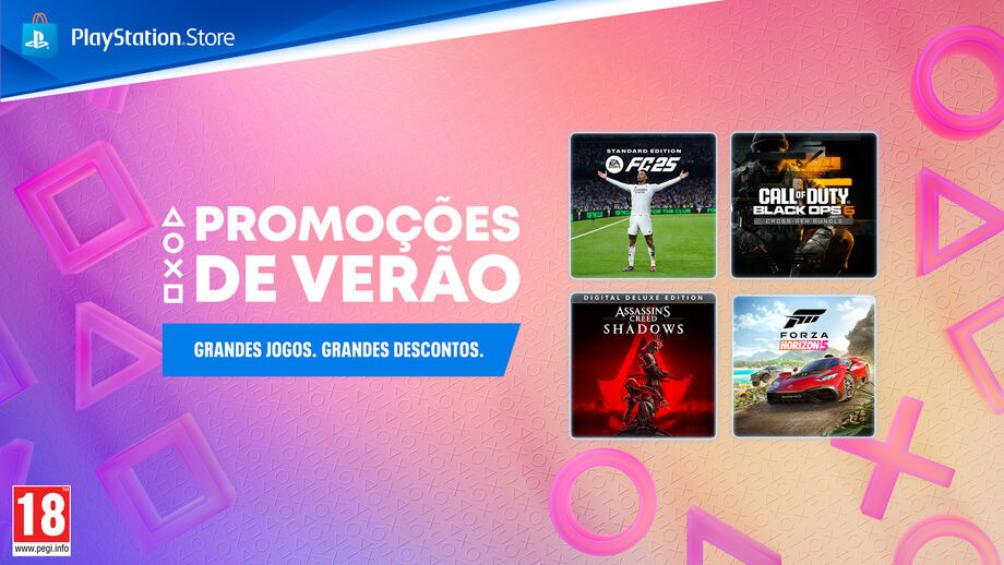 Promoções de verão na PlayStation Store com grandes descontos