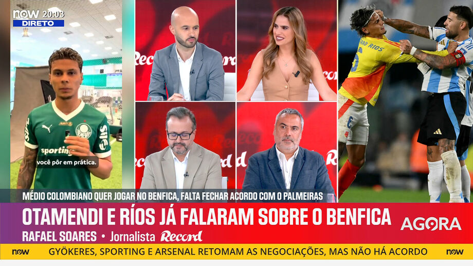 Rafael Soares, jornalista de Record, analisa o mercado do Benfica