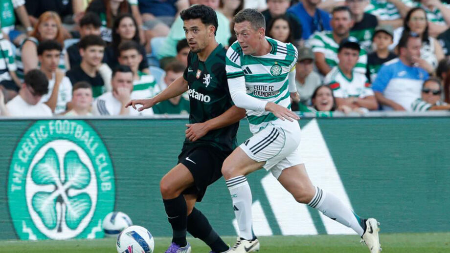 Pote destaca-se em jogo do Sporting contra o Celtic