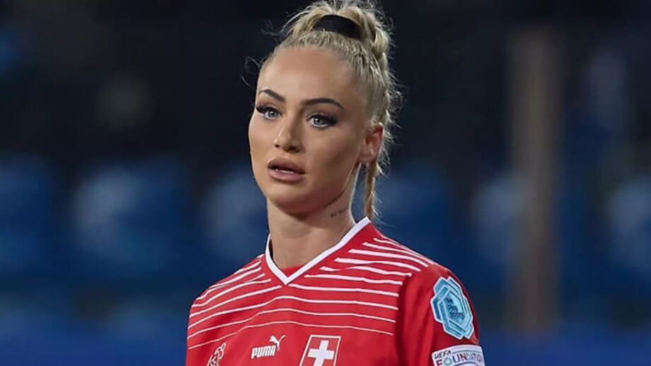Alisha Lehmann, jogadora da seleção suíça