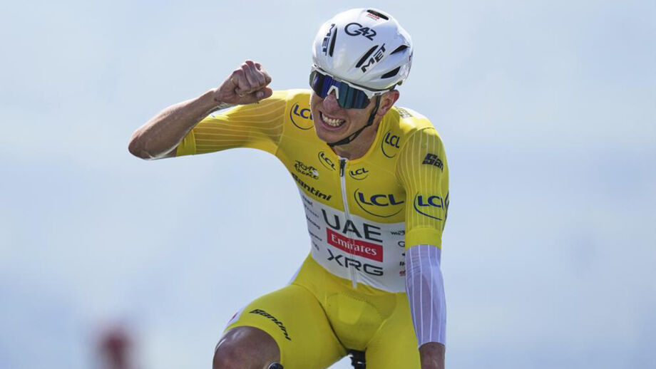 Tadej Pogacar vence etapa do Tour, cimenta liderança e distancia-se de Vingegaard e Evenepoel