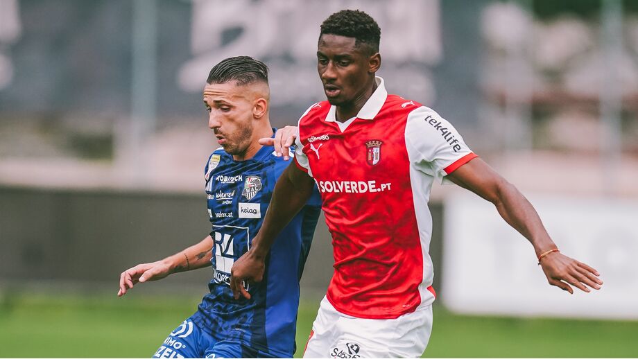 Djibril Soumaré fazia a pré-época na equipa principal bracarense
