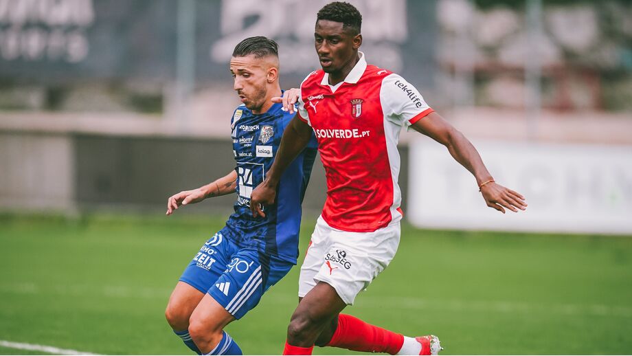 Djibril Soumaré na pré-época Sp. Braga
