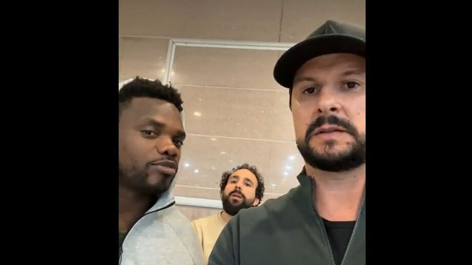 Trio publicou vídeo nas redes sociais