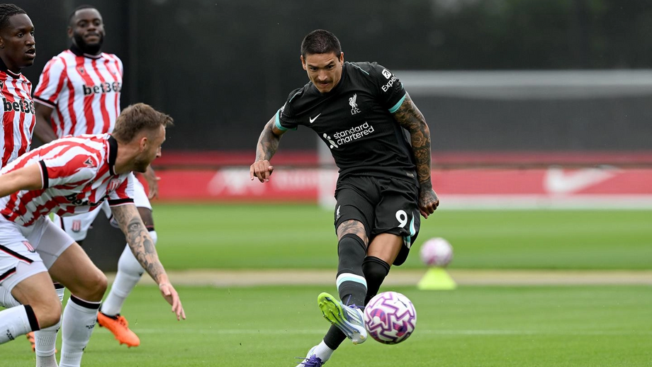 Darwin Núñez em ação pelo Liverpool
