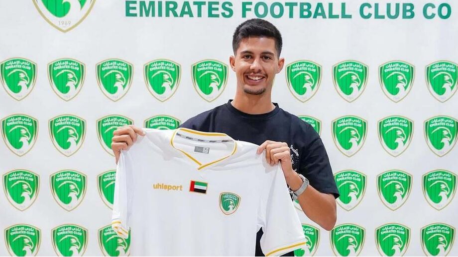 Diogo Capitão reforça o Emirates Club