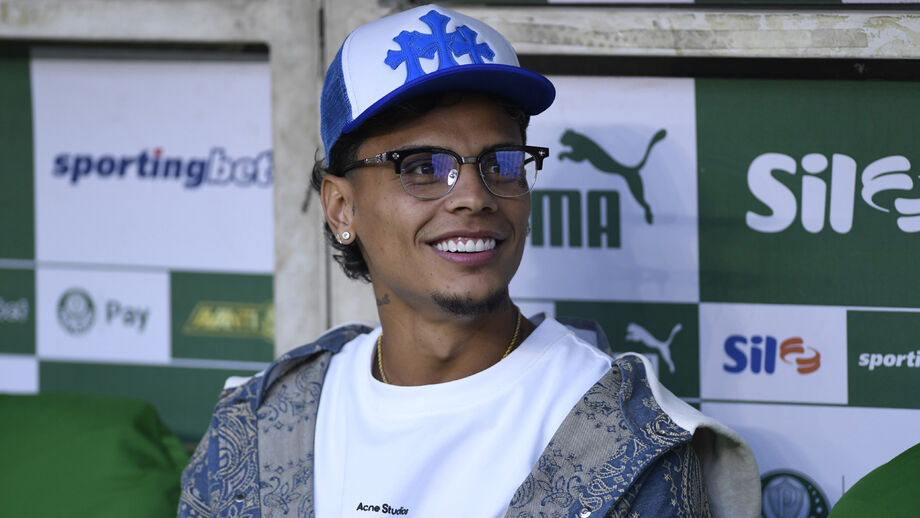 Richard Ríos despediu-se, no Allianz Parque, de companheiros, equipa técnica e adeptos do Palmeiras