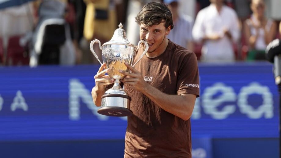 Luciano Darderi campeão em Bastad