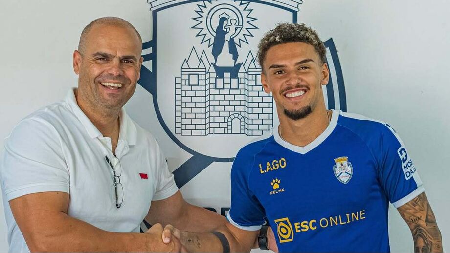 Gui Meira, reforço do Feirense marcou um dos golos