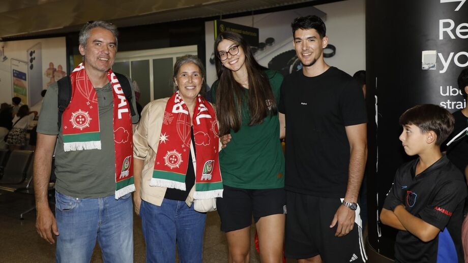 Família e amigos recebem Clara Silva