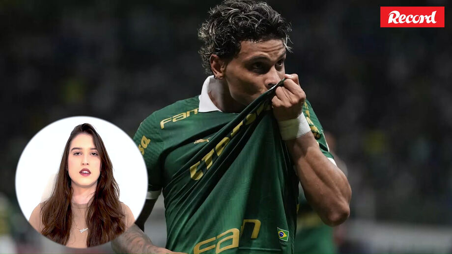 Victória Romanelli, jornalista que faz cobertura do Palmeiras na Gazeta Esportiva, em testemunho a Record
