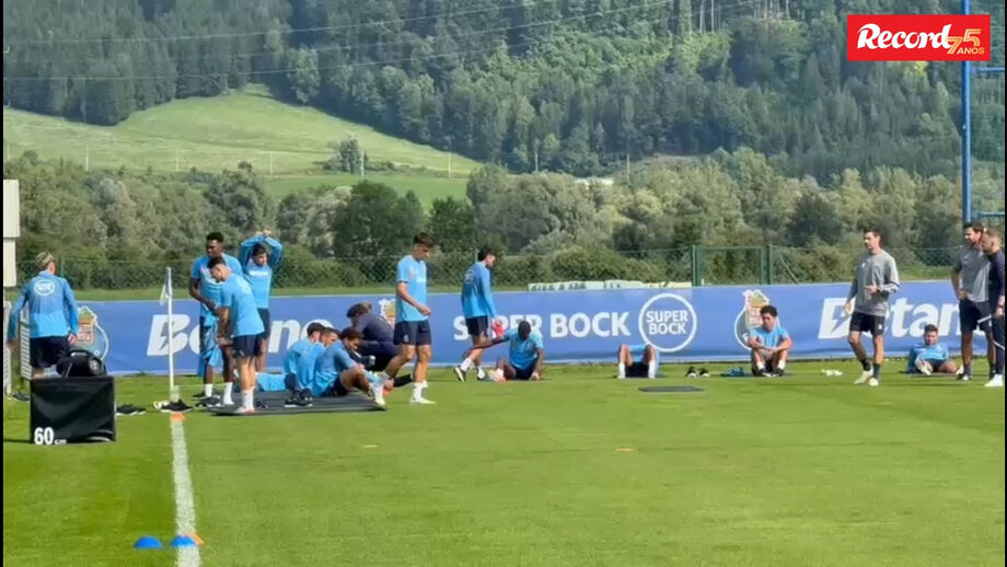 Dragões prosseguem estágio na Áustria