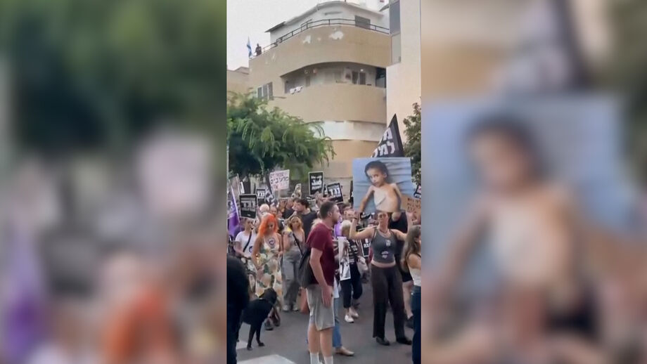  Para chamar a atenção para a crise em Gaza