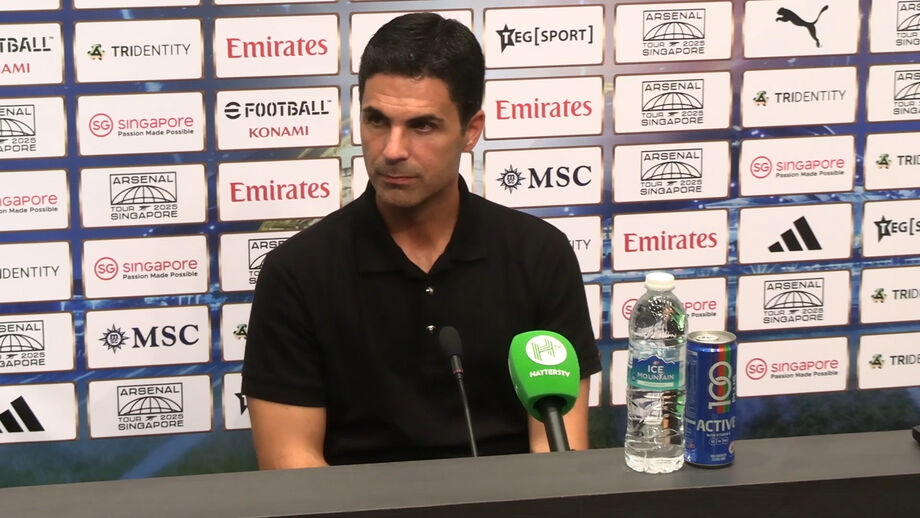 Treinador do Arsenal na conferência de imprensa de rescaldo da vitória sobre o Milan