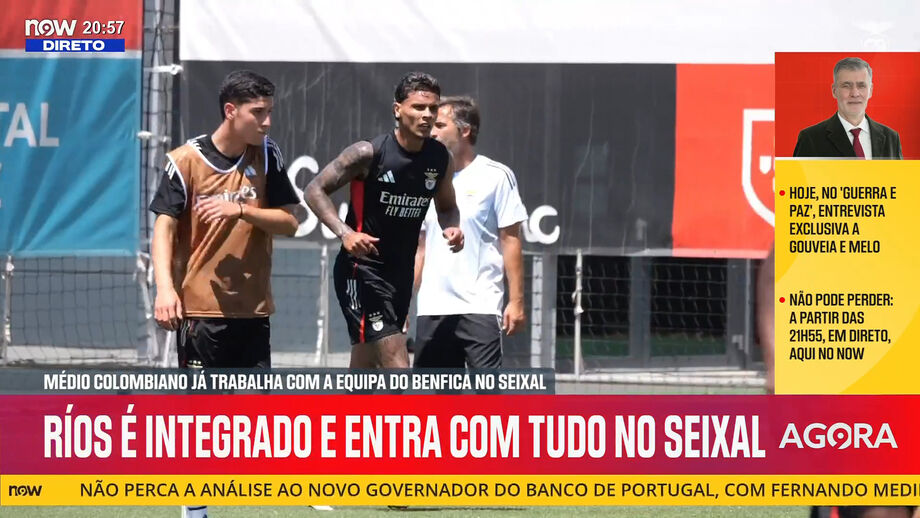 Sérgio Krithinas, diretor executivo de Record, destaca qualidades do médio colombiano