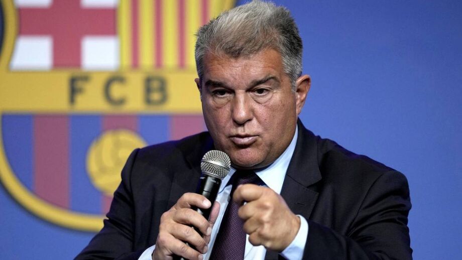 Joan Laporta, presidente do Barcelona
