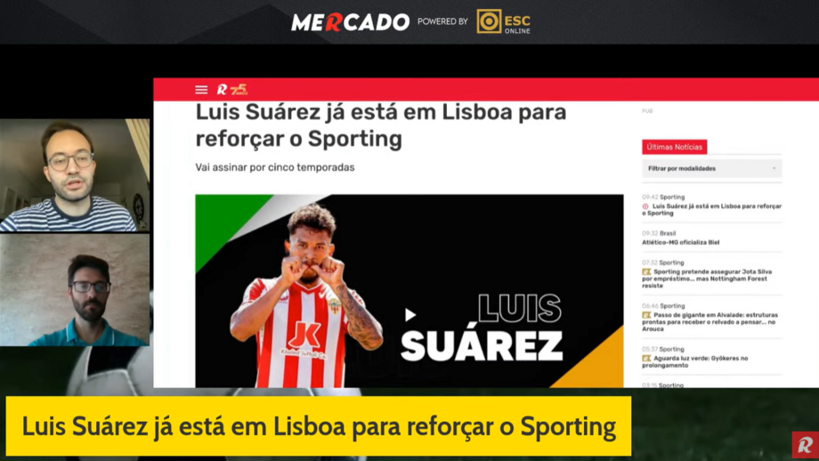 Os principais temas que marcam a janela de transferências hoje