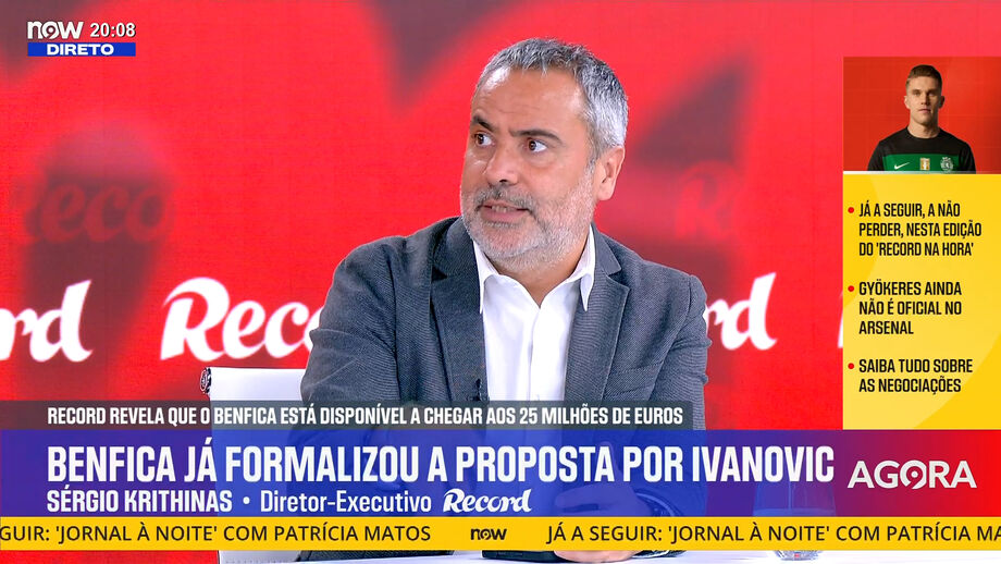 Diretor-executivo de Record aborda mercado dos encarnados