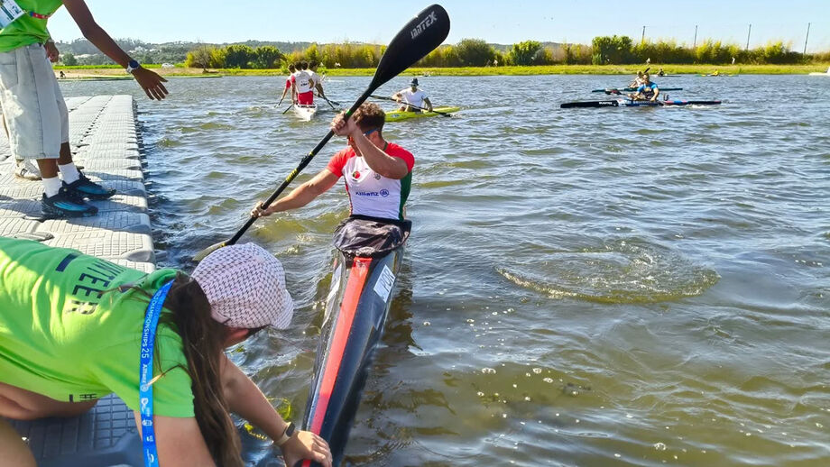 Pedro Casinha conquista bronze em K1 200 nos Mundiais Sub-23 em Montemor-o-Velho